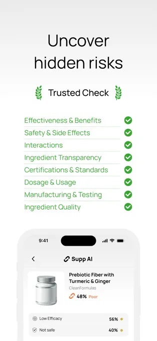 Evidence-based safety check